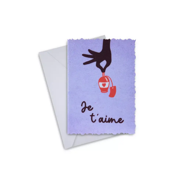 Elegant Valentine Greeting Cards - Kaio-Cards EN/FR/DE