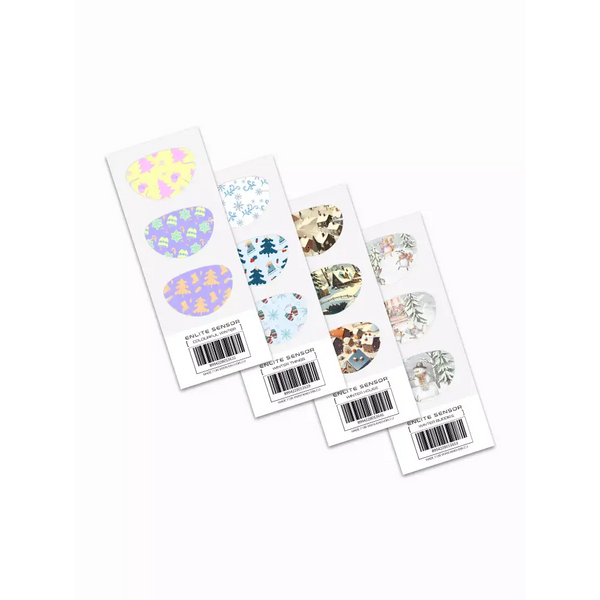 Winter-Themed Guardian Enlite Sensor Stickers | Stylish &