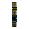 Decorative yellow and blue floral mandala watch band for Freestyle Libre Dia-Style Limited Edition