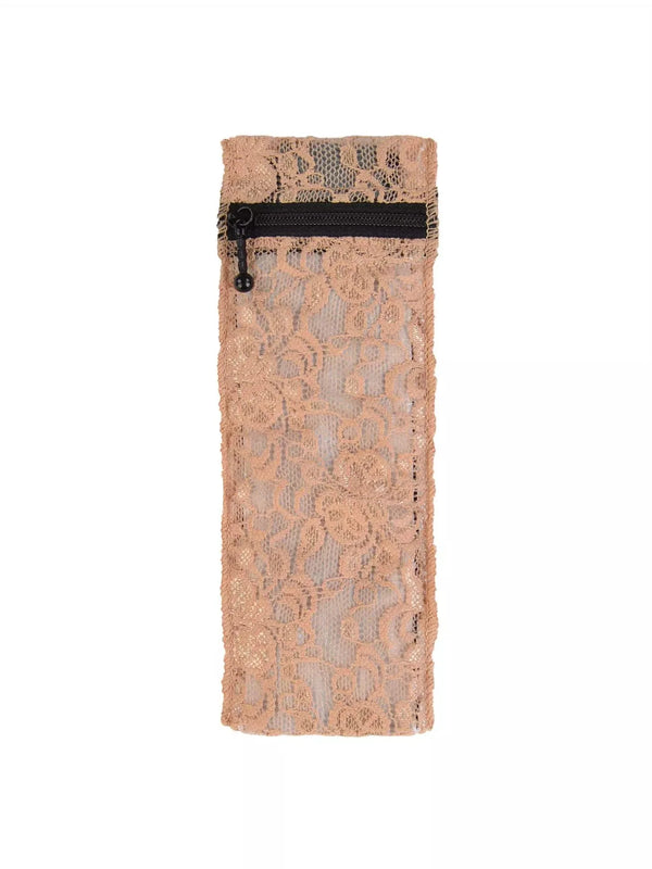 Lace design insulin cooling wallet for 1 insulin pen, Dia-Cool Spacy Lacy, compact and reusable.