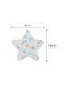 Dexcom G7 star patch dimensions kids CGM adhesive patch showing exact sizing and fit