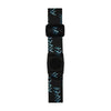 Freestyle Libre 3 armband in black with blue design, adjustable for comfort and style.