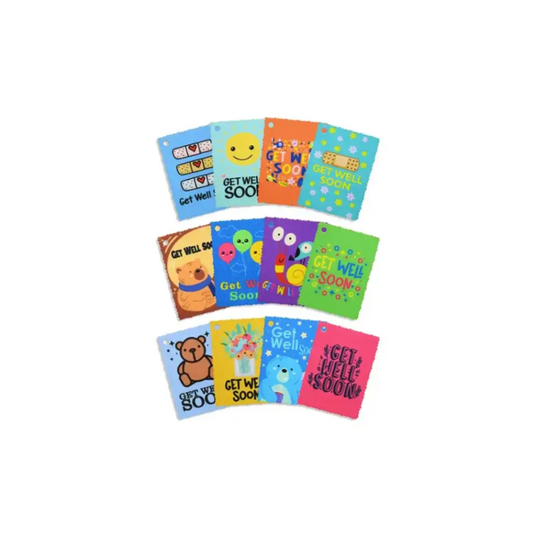Get Well Soon Gift Tags - Kaio-Dia