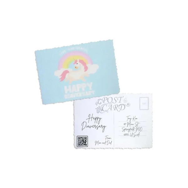 Diaversary Postcards - Kaio Cards