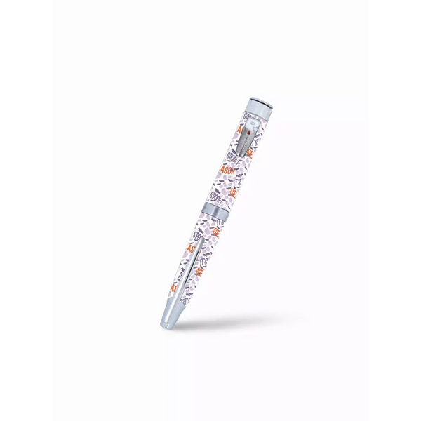 Humapen Luxura Stickers - 'It's Spooky Season' theme featuring bats and Halloween text in purple and orange.