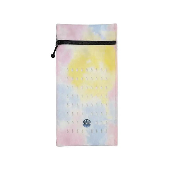 Insulin cooling wallet with tie-dye design for 2 pens or vials, Dia-Cool Summer Vibes.