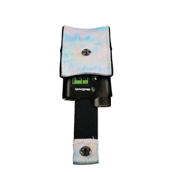 Limited Edition Dia-Mini Insulin Pump Pouch with Loop and Carabiner - Summer Vibes Collection.