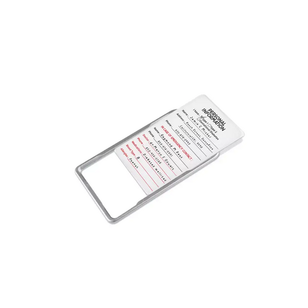 Diabetic Luggage Emergency ID Card by Kaio - Dia