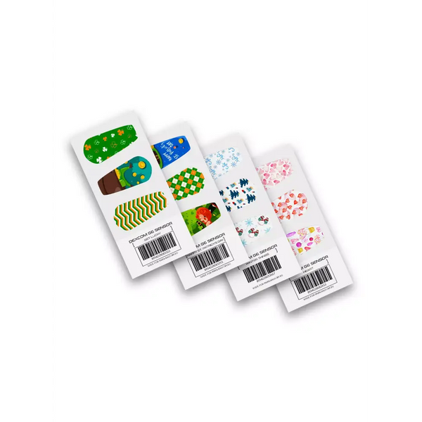 Stickers pour capteur Dexcom G6 - Édition Saint-Patrick