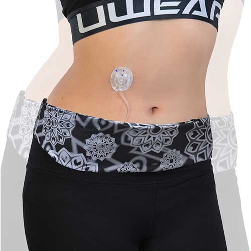 Ceinture ajustable pour pompe à insuline - Dia-Belly Belt
