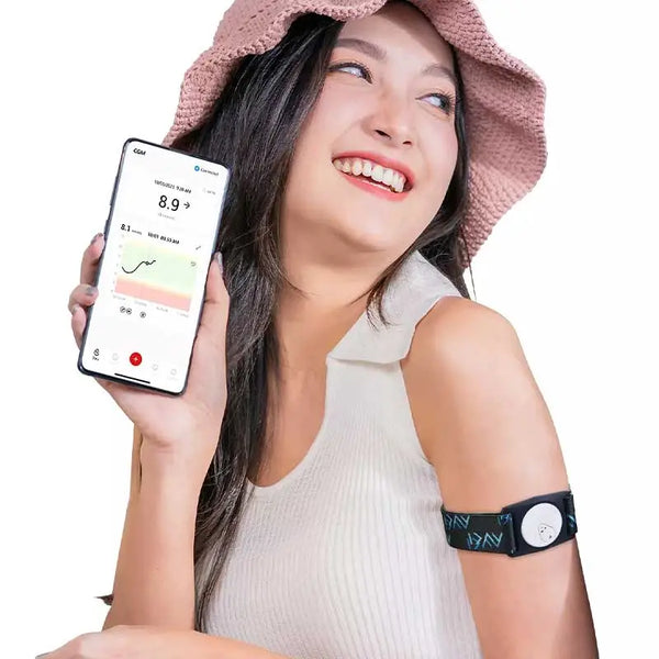 Sinocare iCan i3 : brassards de maintien Dia-Style