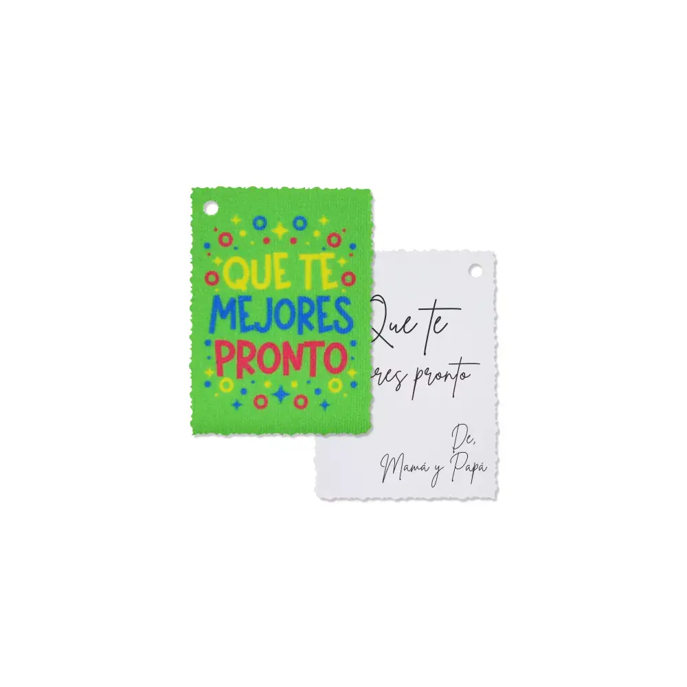 Get Well Soon Gift Tags - Kaio-Dia IT/ES