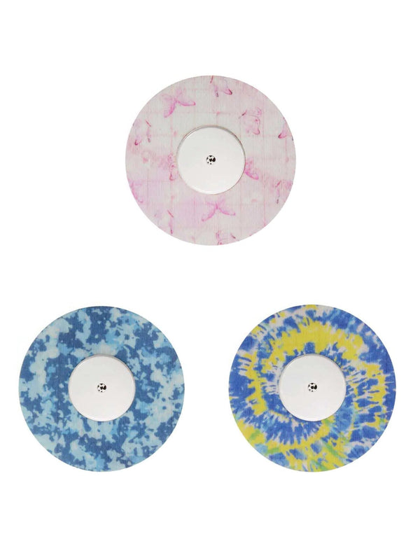 Patchs adhésifs FreeStyle Libre 2, lot Color Splash de 3 patchs