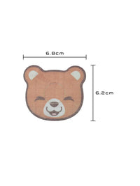 Patch adhésif enfant FreeStyle Libre 3, forme ourson, dimensions 6,8 x 6,2 cm