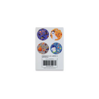 Halloween-themed Freestyle Libre 3 sensor stickers with festive designs.