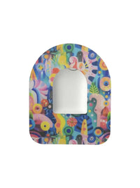 Patch adhésif pour pod Omnipod, motif Ethereal Bloom