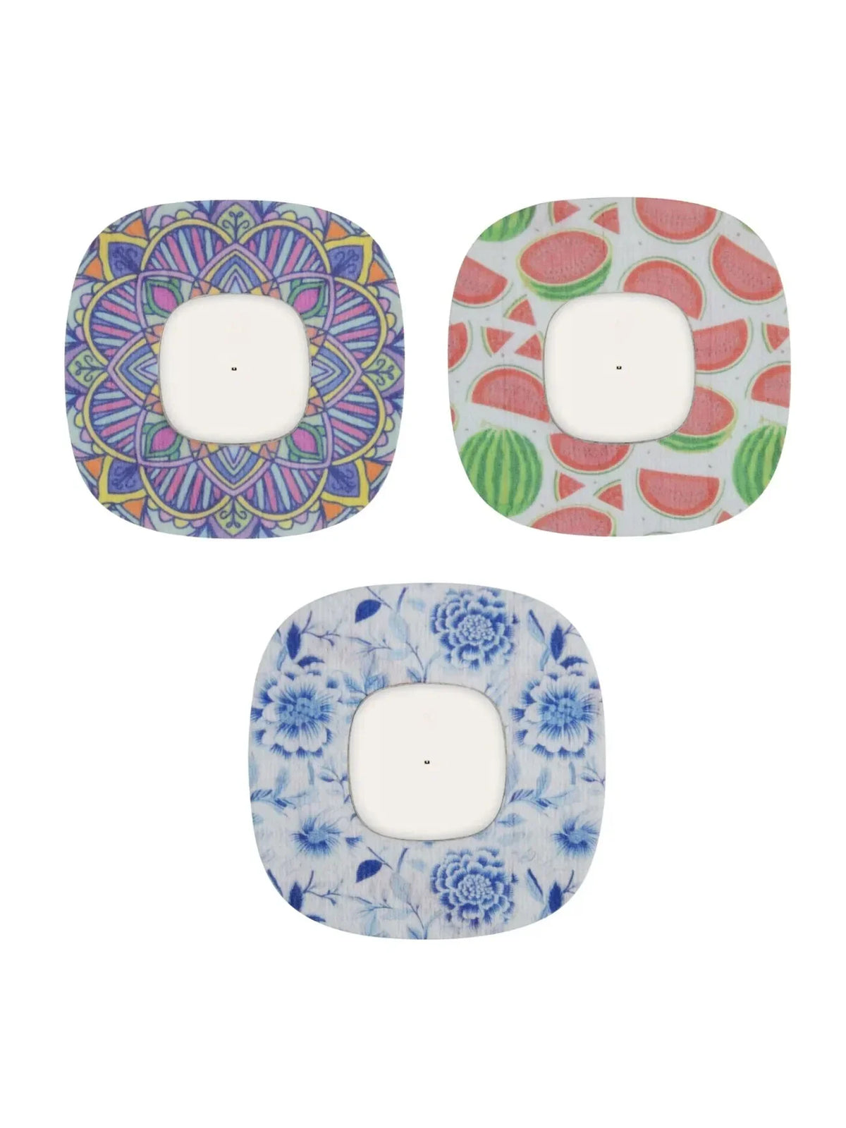 Patchs adhésifs Simplera Sync, série Fresh, lot BohoBloom de 3 patchs