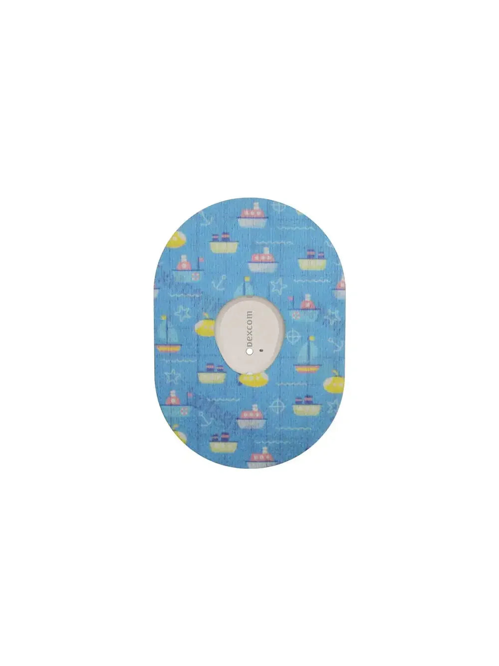 Patch adhésif Dexcom G7, motif Ocean Voyage