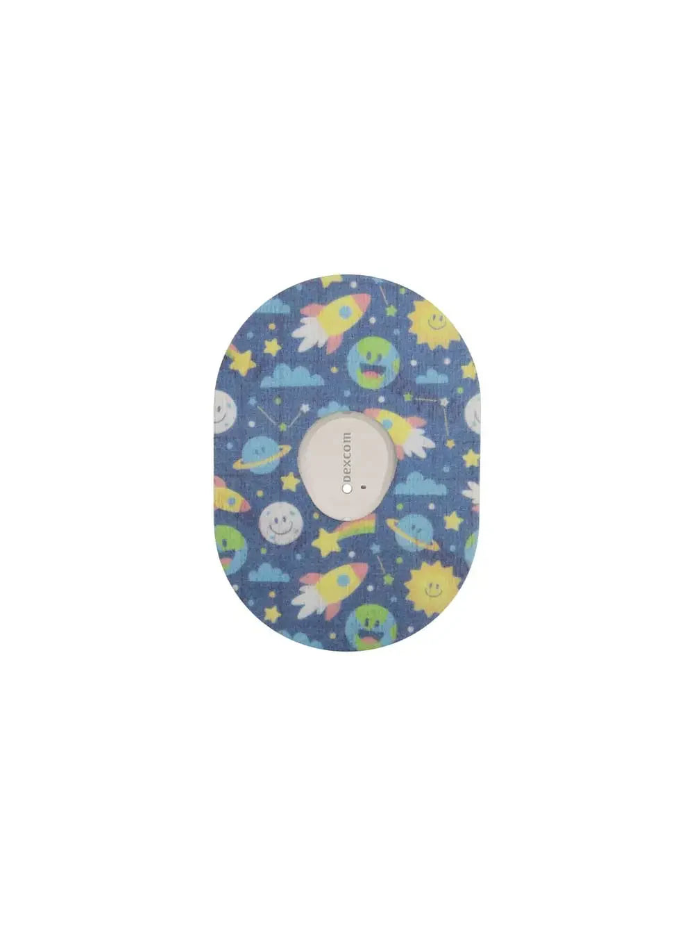 Patch adhésif Dexcom G7, motif Orbit of Joy II
