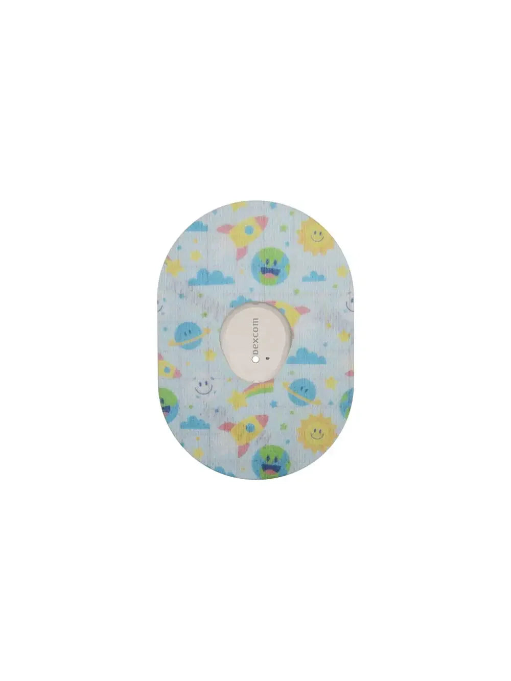 Patch adhésif Dexcom G7, motif Orbit of Joy