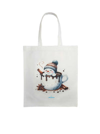 diabetes awareness christmas tote bag chocolate milk design durable bag for carrying medical essentials