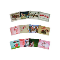 Elegant Christmas Postcard - Kaio-Cards