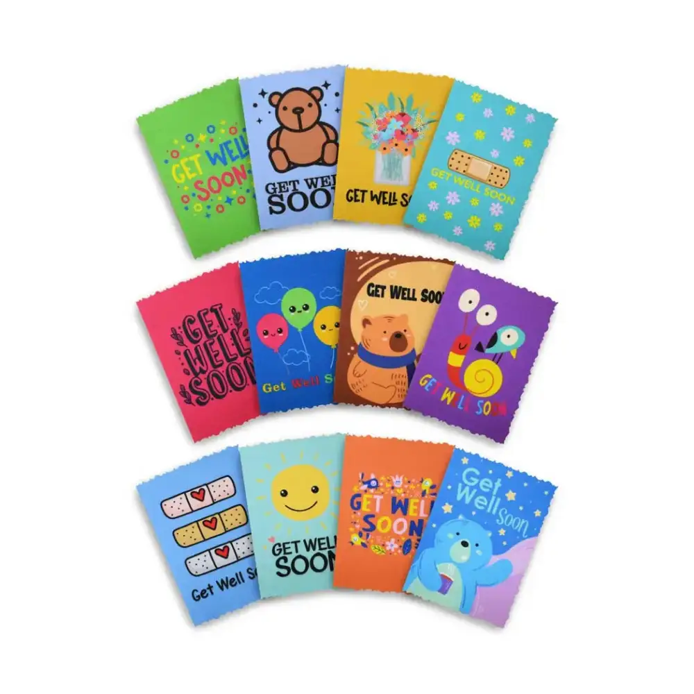 Get Well Soon Greeting Cards - Kaio-Cards