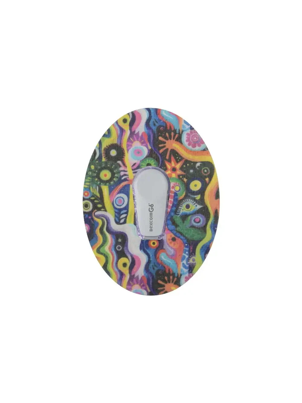 Patch adhésif Dexcom G6, motif Lucid Echo