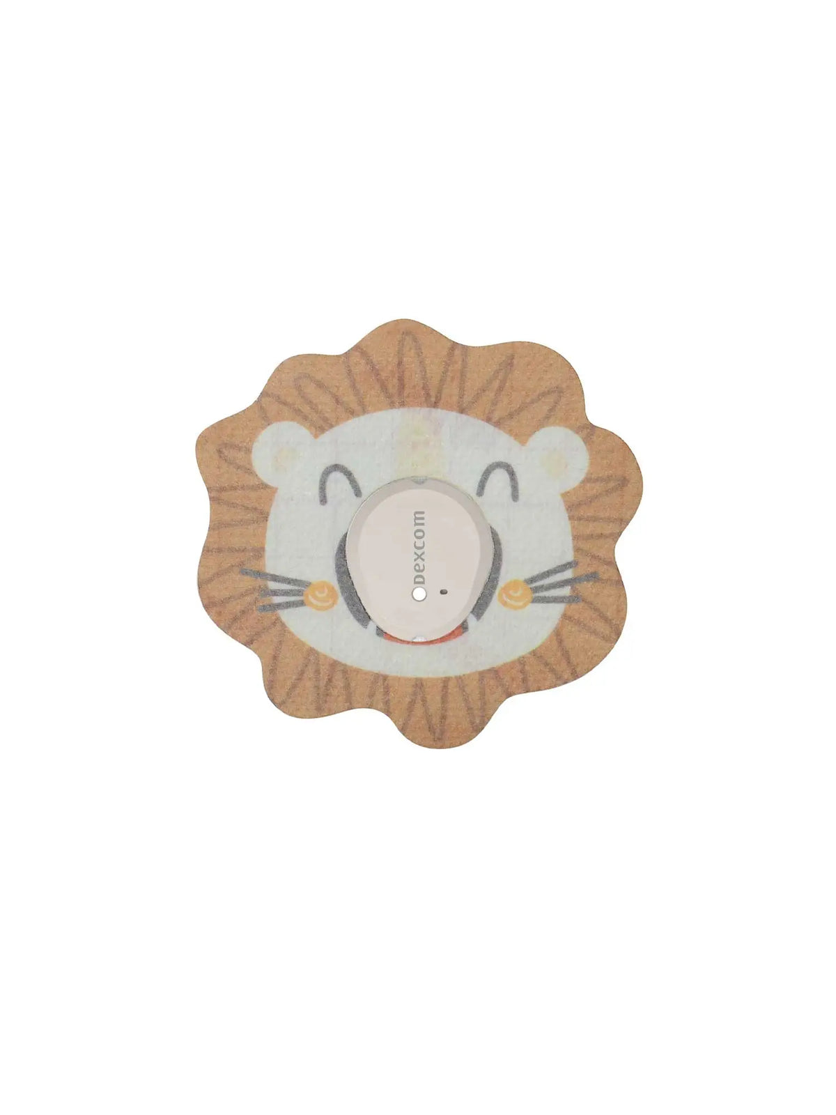 Patch adhésif enfant Dexcom G7, forme lion
