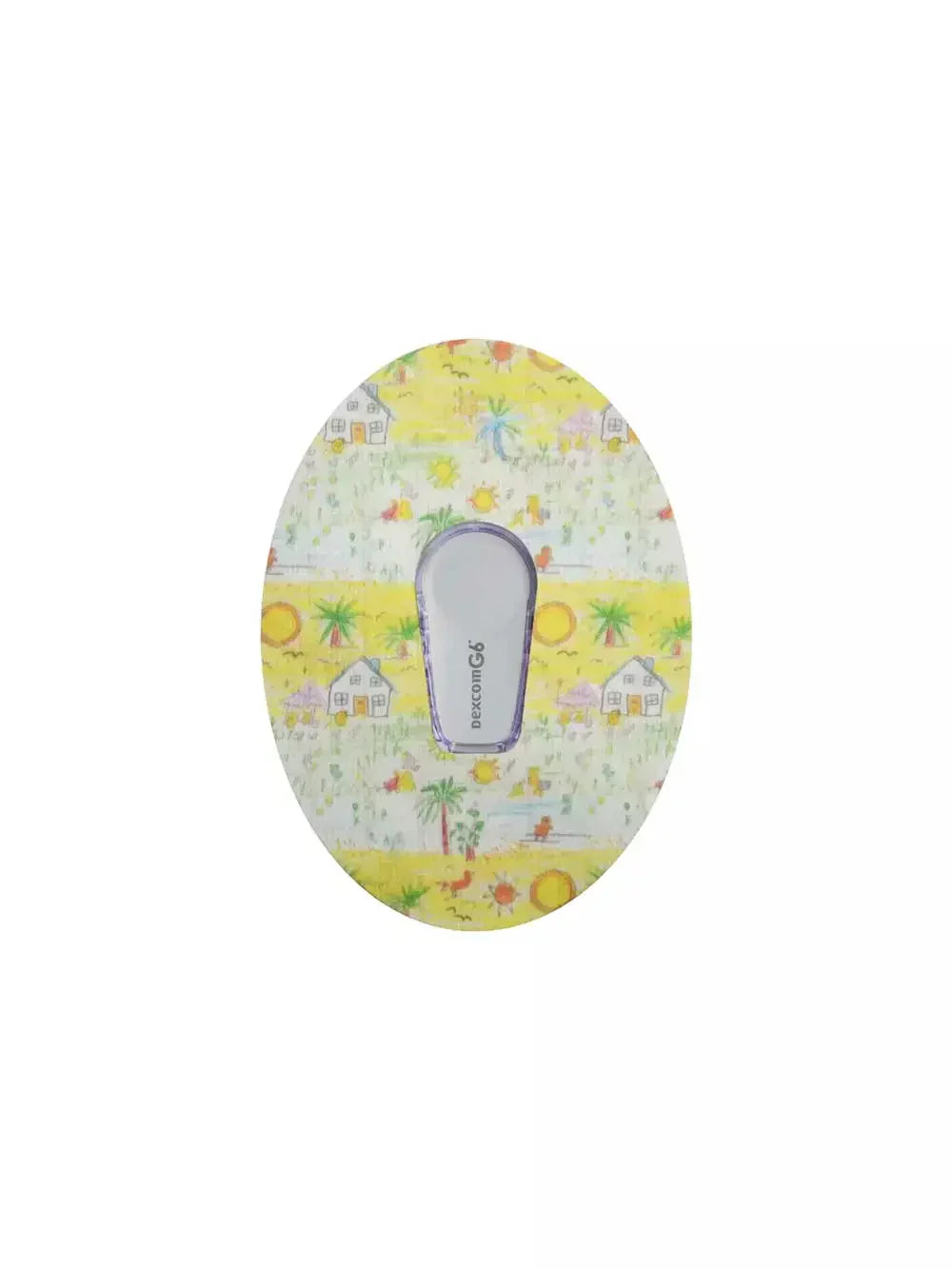 Patch adhésif Dexcom G6, motif Childhood Memories
