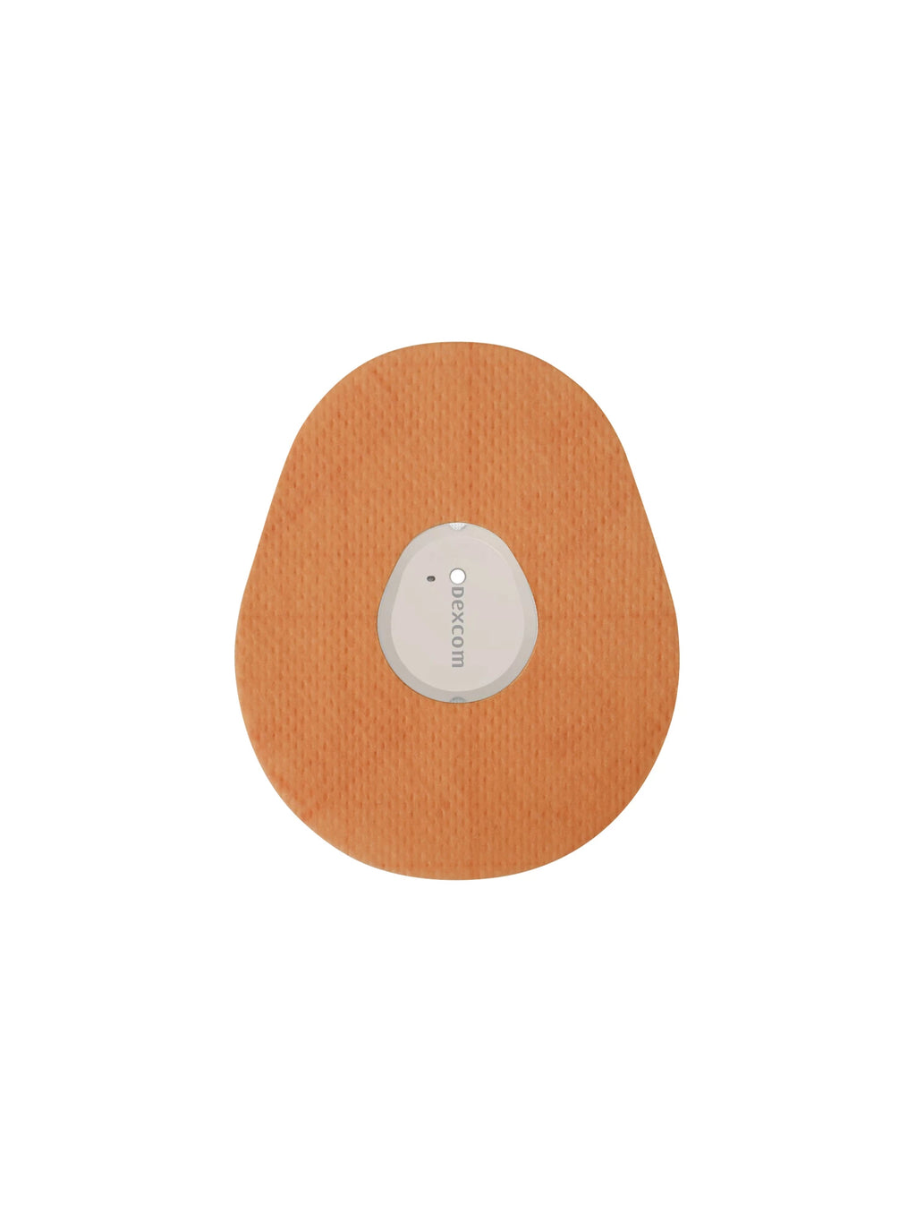 Patch adhésif Dexcom G7, forme goutte, orange