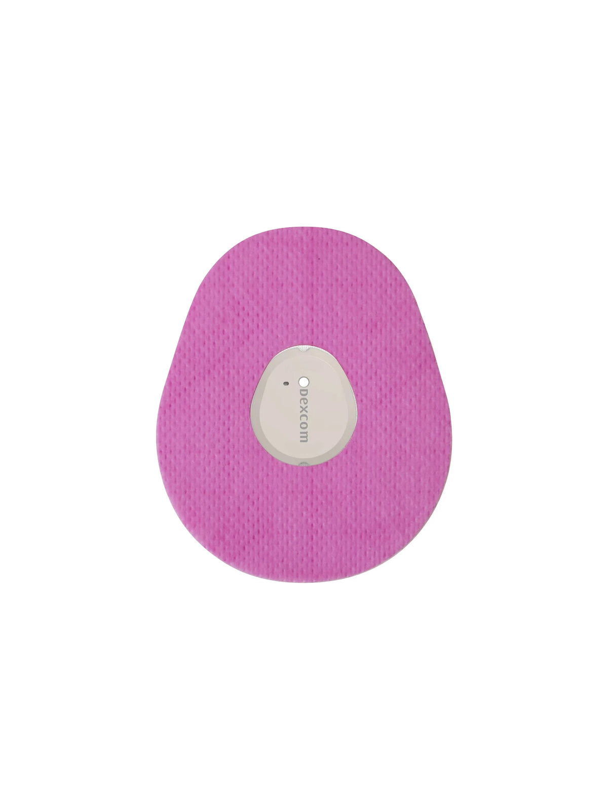 Patch adhésif Dexcom G7, forme goutte, rose