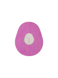 Patch adhésif Dexcom G7, forme goutte, rose