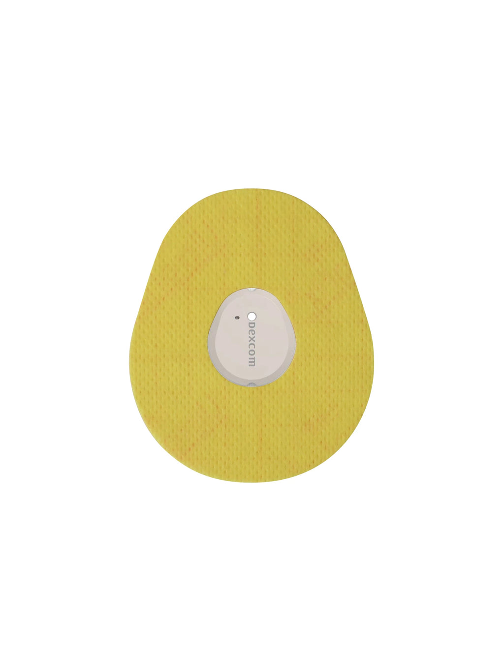 Patch adhésif Dexcom G7, forme goutte, jaune