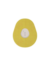 Patch adhésif Dexcom G7, forme goutte, jaune