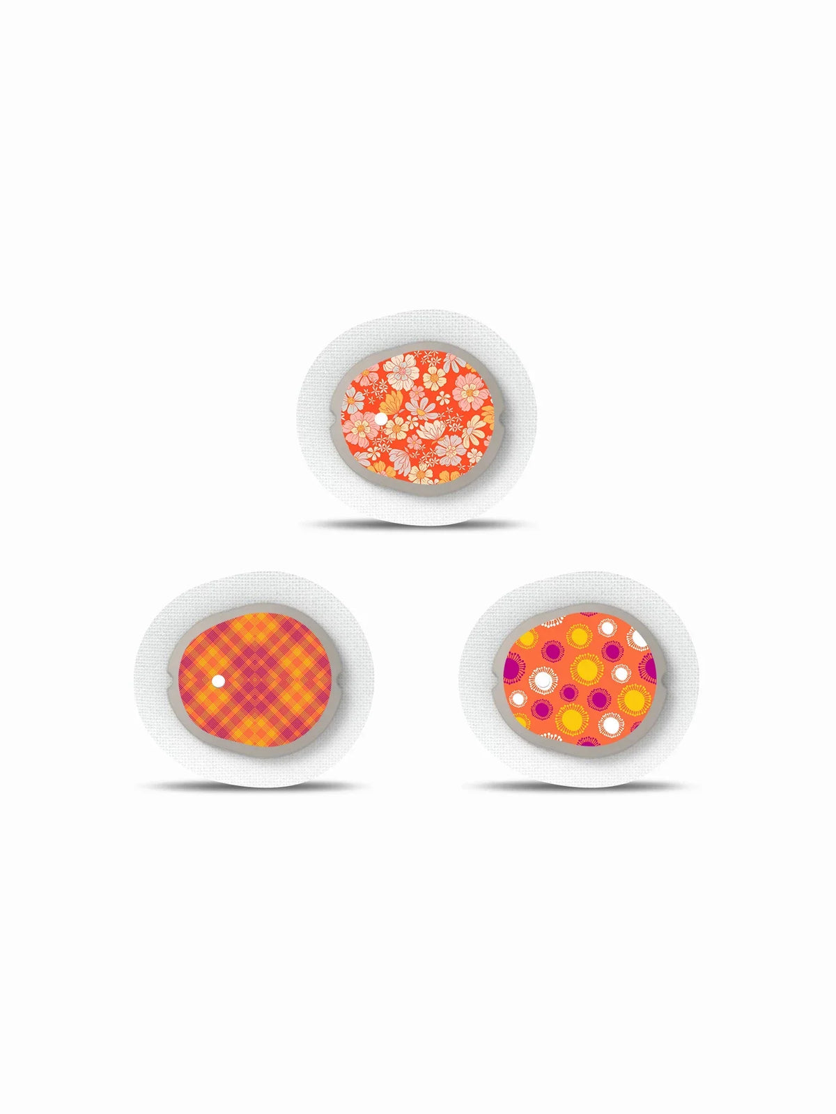 Dexcom G7 Stickers - Summer Edition with vibrant beach motifs and ocean-inspired patterns.