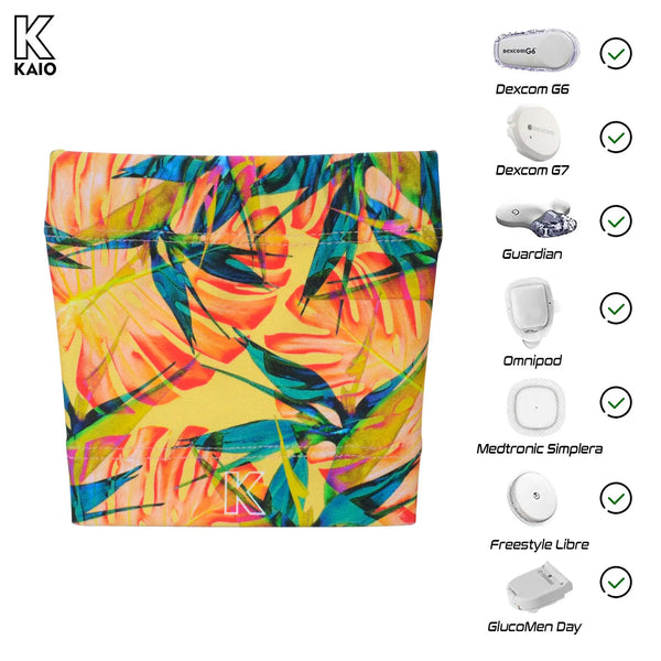 glucose sensor protective armband compatible with dexcom freestyle libre omnipod and simplera for secure cgm fixation during daily activity