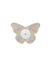 Patch adhésif FreeStyle Libre 2, forme papillon, motif Butterfly Mirage