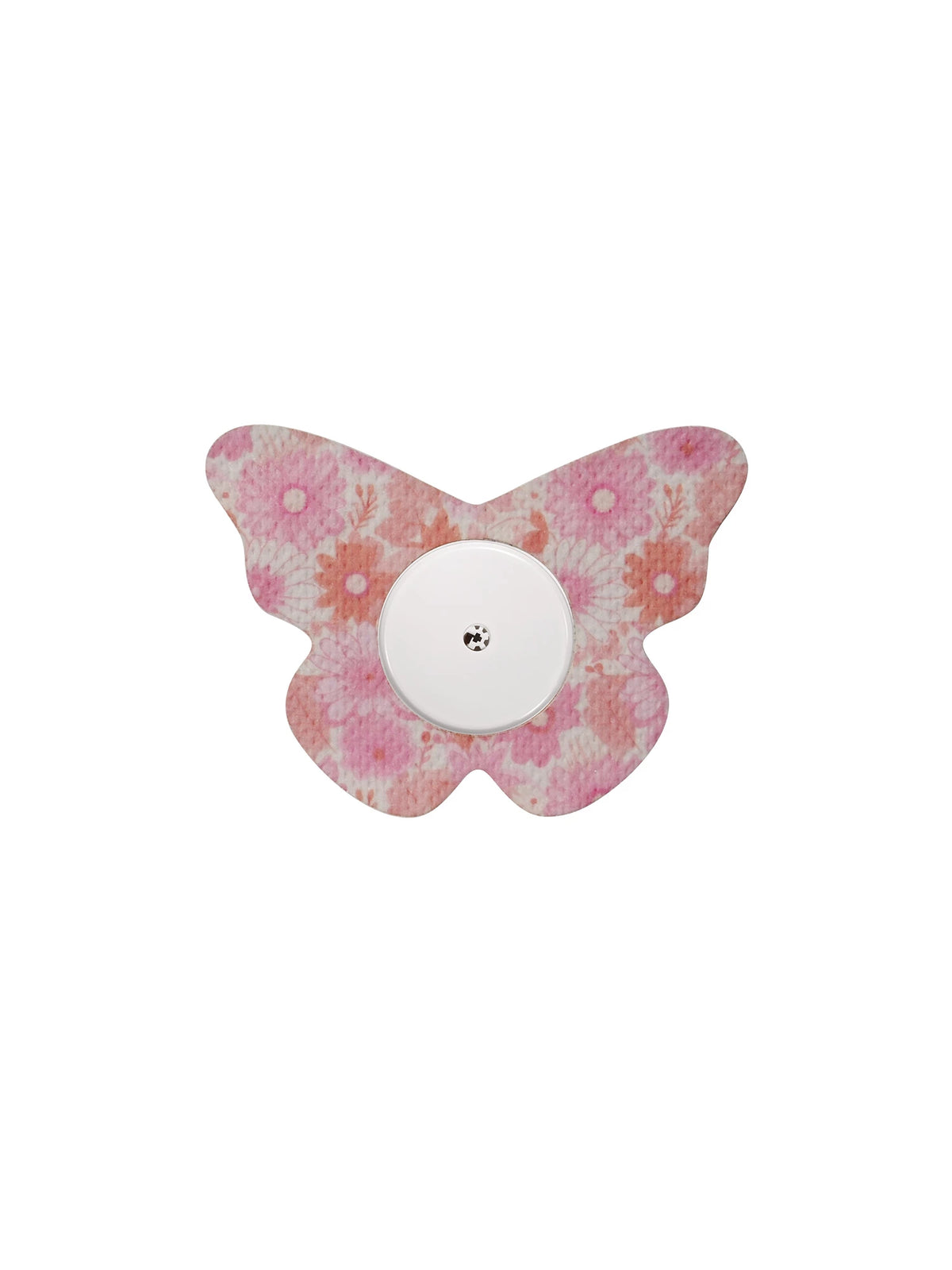 Patch adhésif FreeStyle Libre 2, forme papillon, motif Flower Serenade