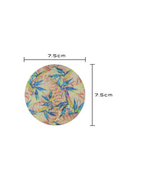Patch adhésif FreeStyle Libre 2, motif Tequila Sunrise, dimensions 7,5 x 7,5 cm