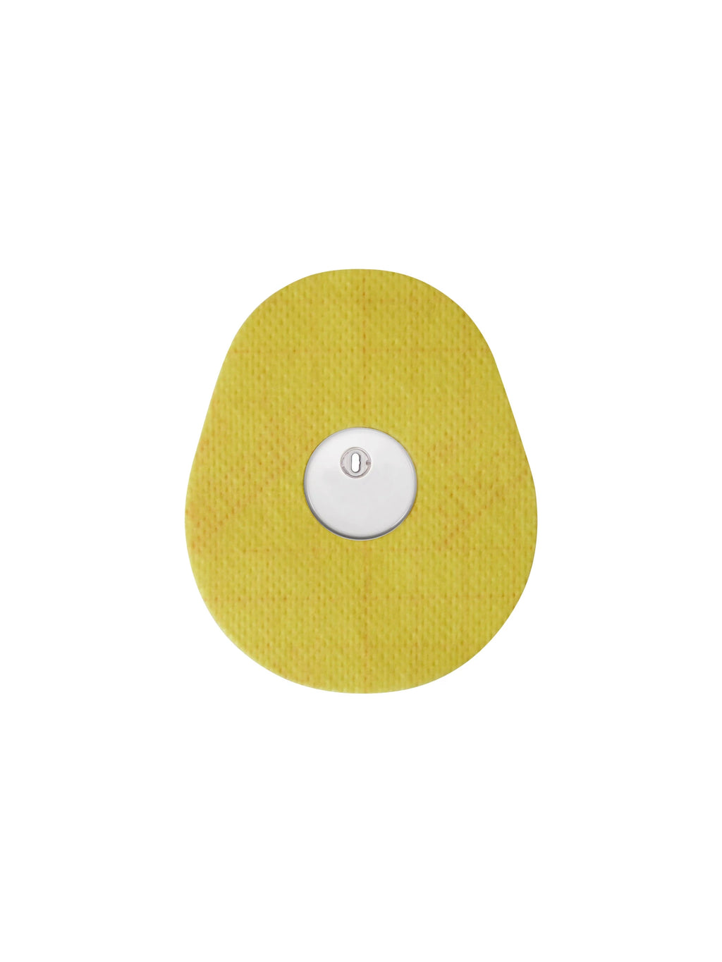 Patch adhésif FreeStyle Libre 3, forme goutte, jaune