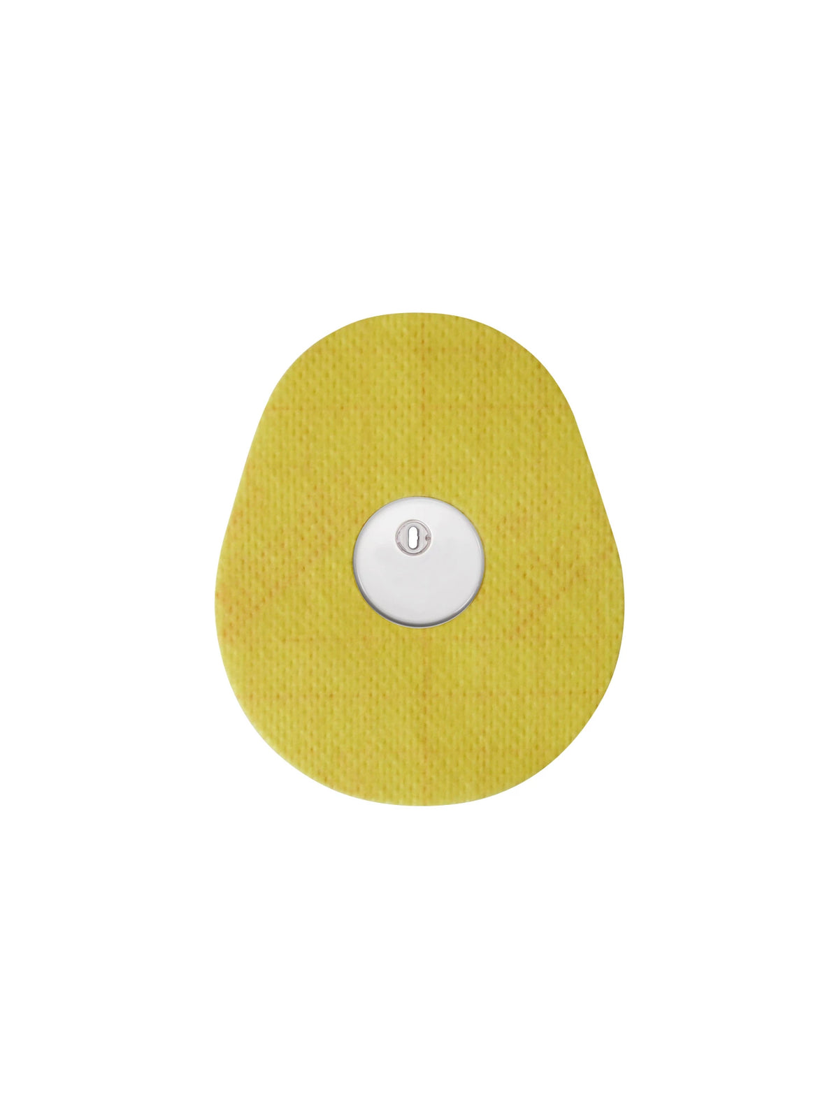 Patch adhésif FreeStyle Libre 3, forme goutte, jaune