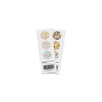 Two sticker sheets featuring circular bunny designs for Freestyle Libre blood glucose monitors