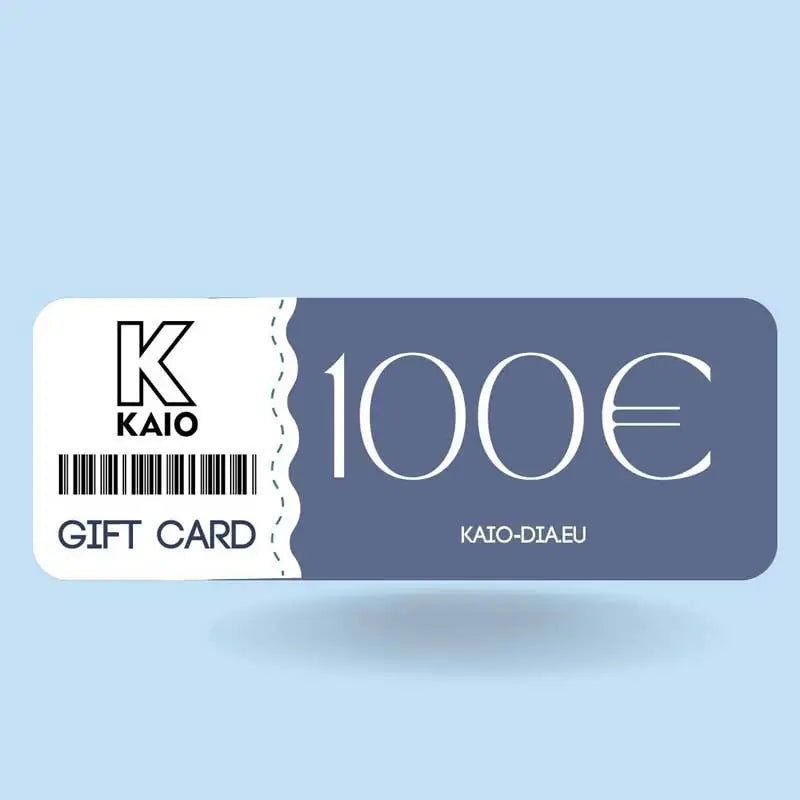 kaio dia gift card 100 euros value digital card for diabetes product purchases and gifting