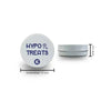 GlucoMen Day Armband with hypo treats tin box, 7 cm diameter, 2.5 cm height.