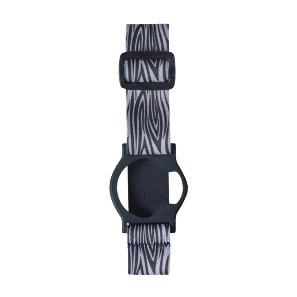Guardian Enlite Sensor Adjustable Armband with zebra print design in a reusable tin box with stickers.
