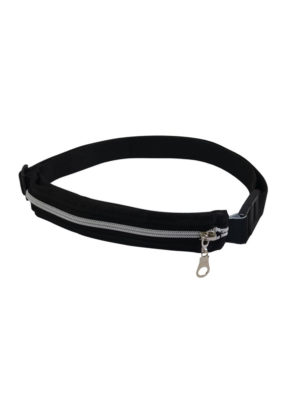 Angled view of the Kaio-Device infusion pump belt and adjustable waist strap