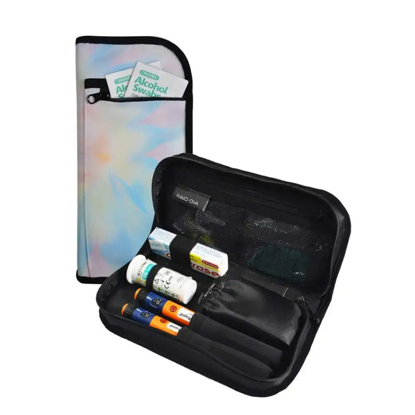 Étui pour stylos à insuline et glucomètre, Dia-MidiCase Summer Vibes