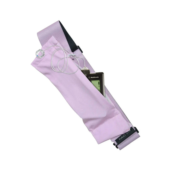 Ceinture pour pompe à insuline ajustable avec crochet en G – Couleurs unies | Dia Belly-Belt 2