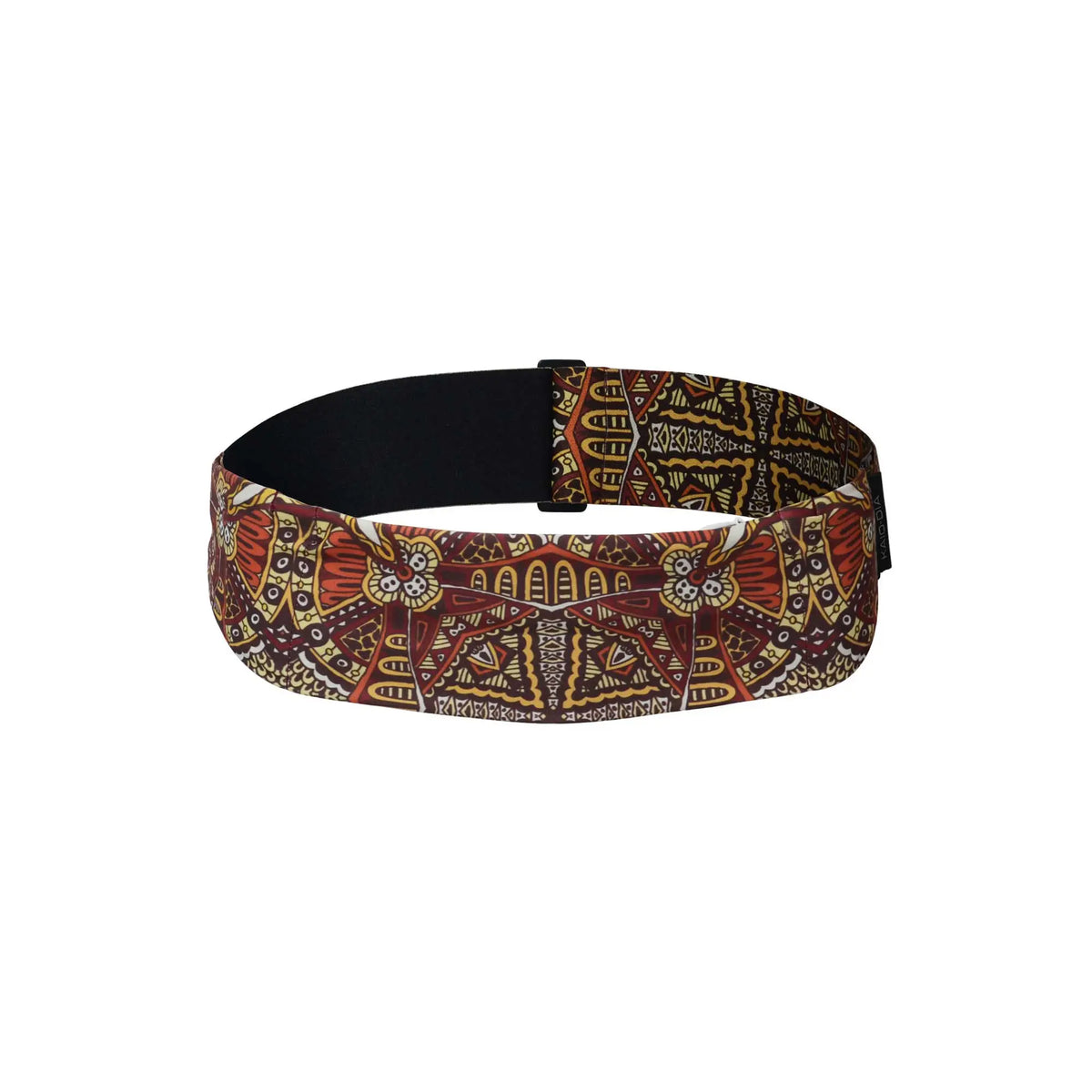 Printed insulin pump belt batik front view adjustable belt with G hook for insulin pump users
